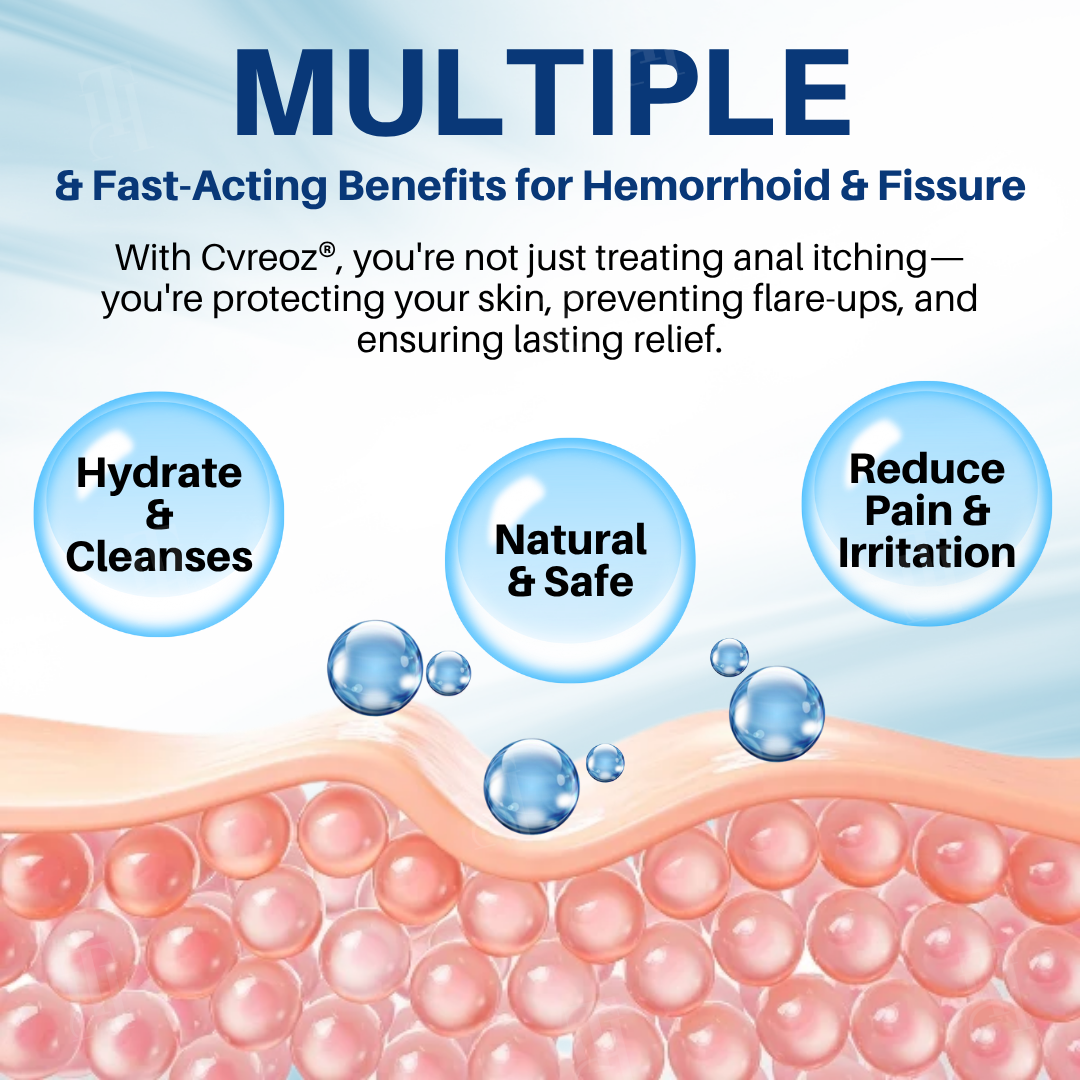 Official Store: Cvreoz® Hemorrhoid & Fissure Cream-7 Days to a Happy, Pain-Free —Guaranteed!
