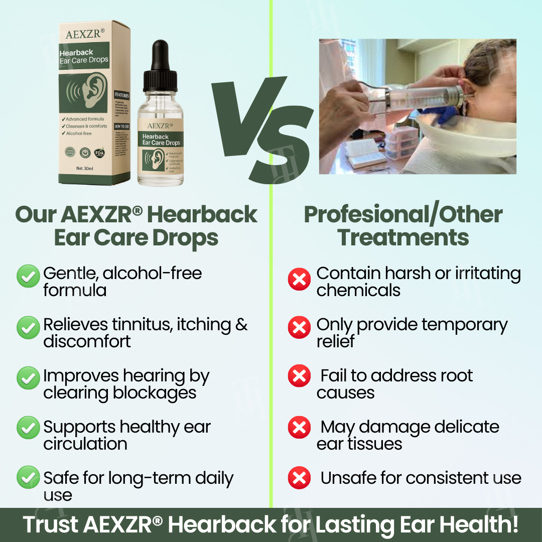 Discount Limit:AEXZR® Hearback Ear Care Drops- your relief is just a few drops away