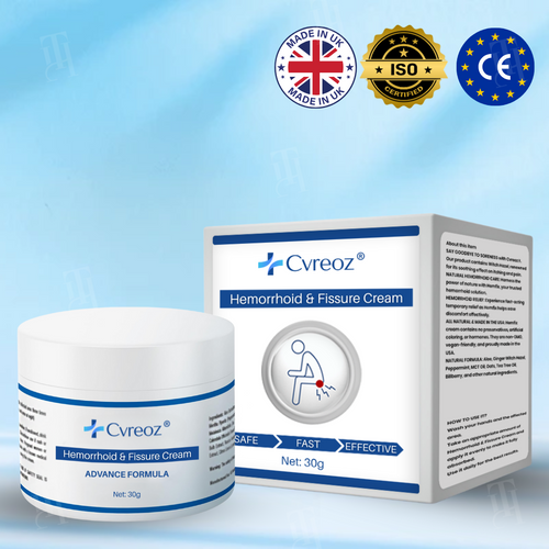 Official Store: Cvreoz® Hemorrhoid & Fissure Cream-7 Days to a Happy, Pain-Free —Guaranteed!