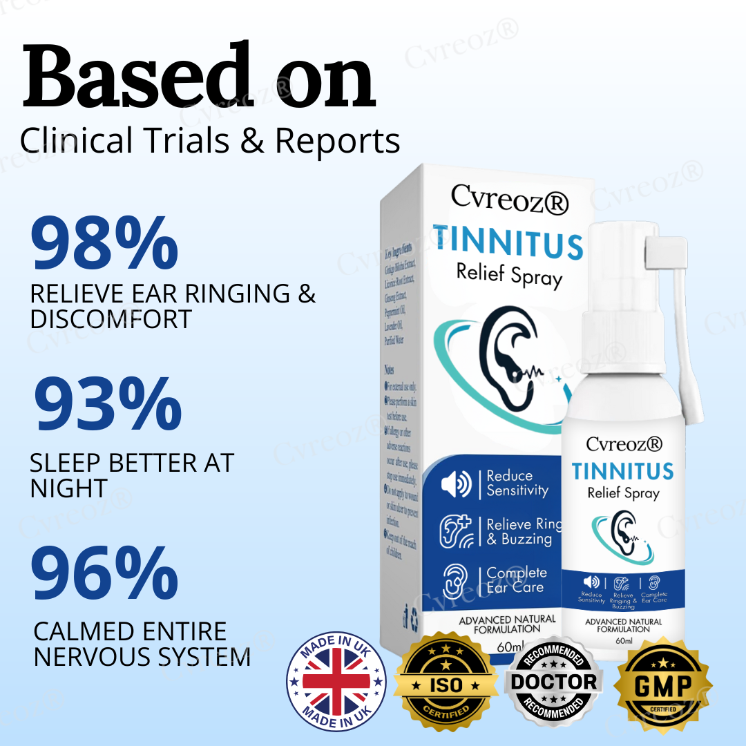 Discount Limit:Cvreoz® Tinnitus Relief Spray